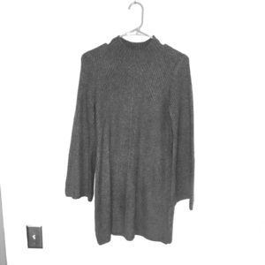 Pink Rose Sweater Dress